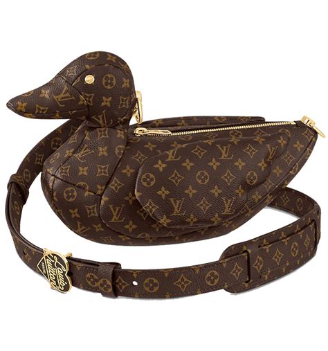 duck purse louis vuitton|duck bag gold hardware.